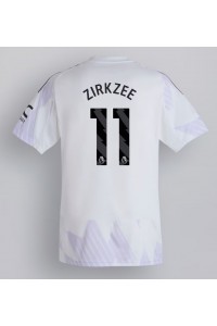 Manchester United Joshua Zirkzee #11 Fotballdrakt Borte Klær 2025-26 Korte ermer